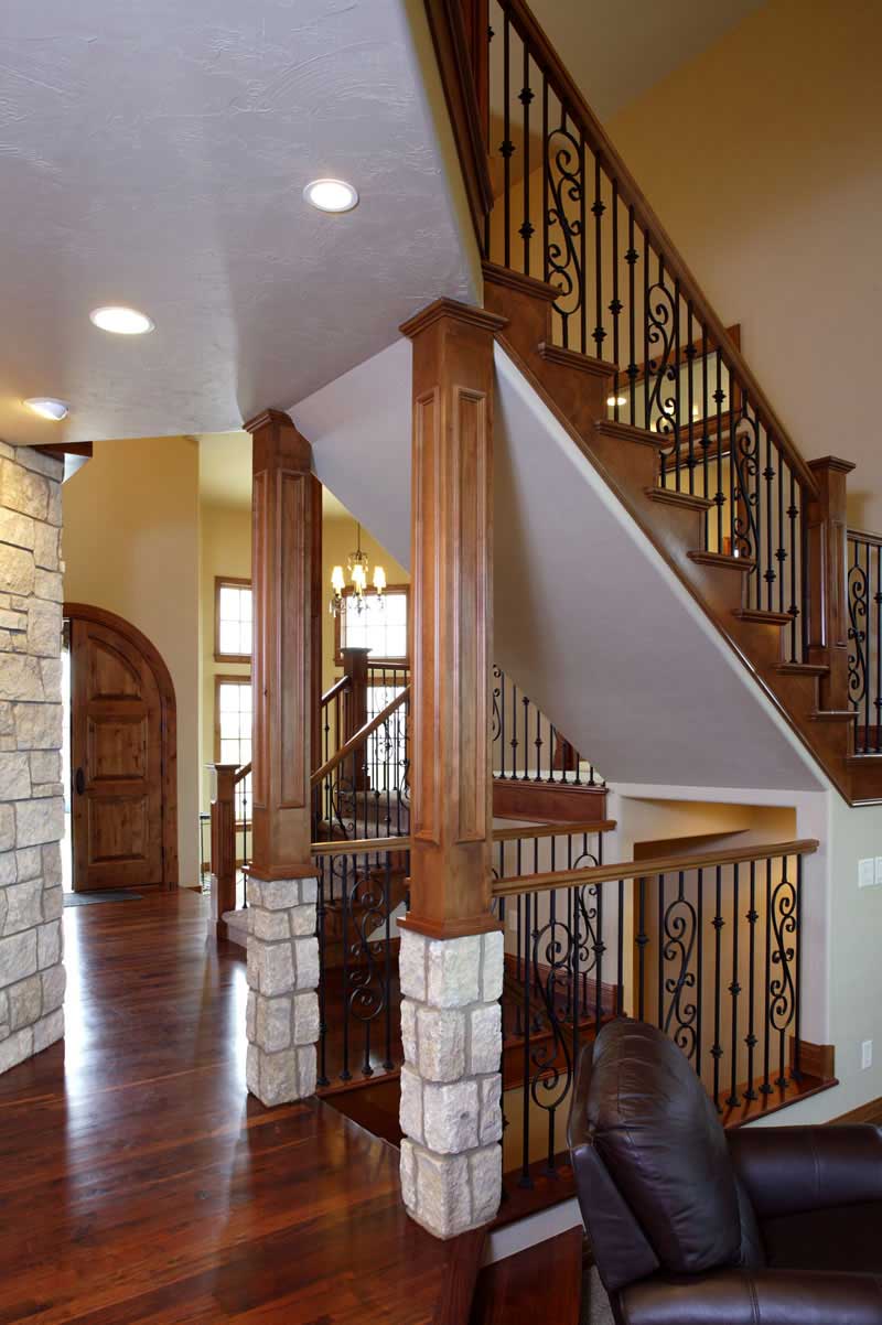 Stairs of this 5-Bedroom,5711 Sq Ft Plan -161-1022