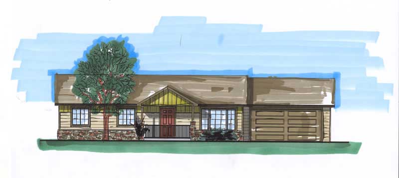 Main image for house plan # 20428