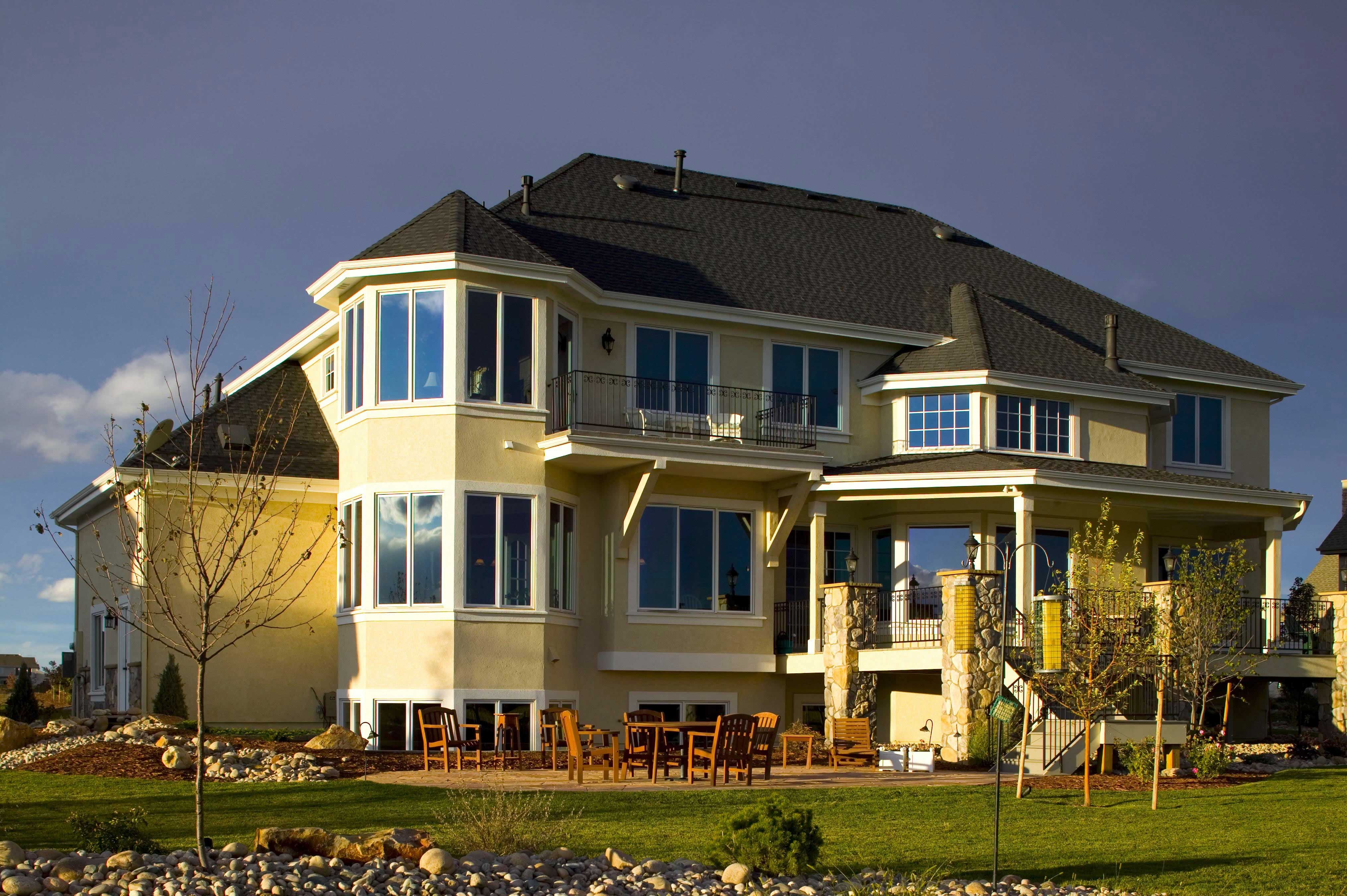 Rear View of this 5-Bedroom,6403 Sq Ft Plan -6403