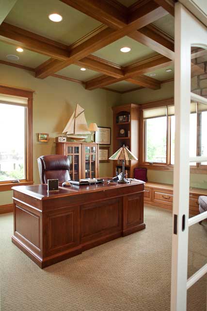 Home Office of this 5-Bedroom,6403 Sq Ft Plan -6403