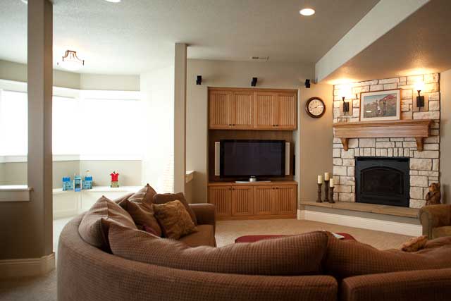 Media Room of this 5-Bedroom,6403 Sq Ft Plan -6403
