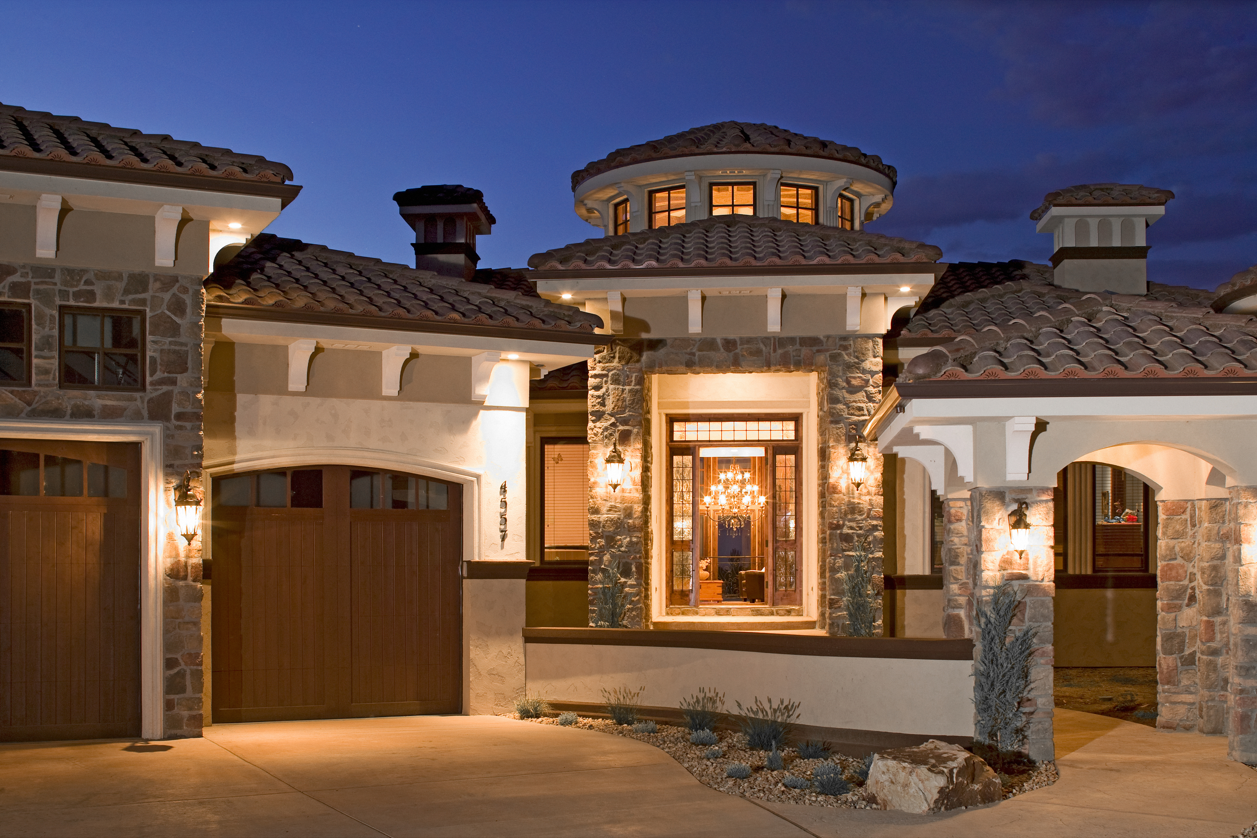 Front Door of this 4-Bedroom,7805 Sq Ft Plan -7805