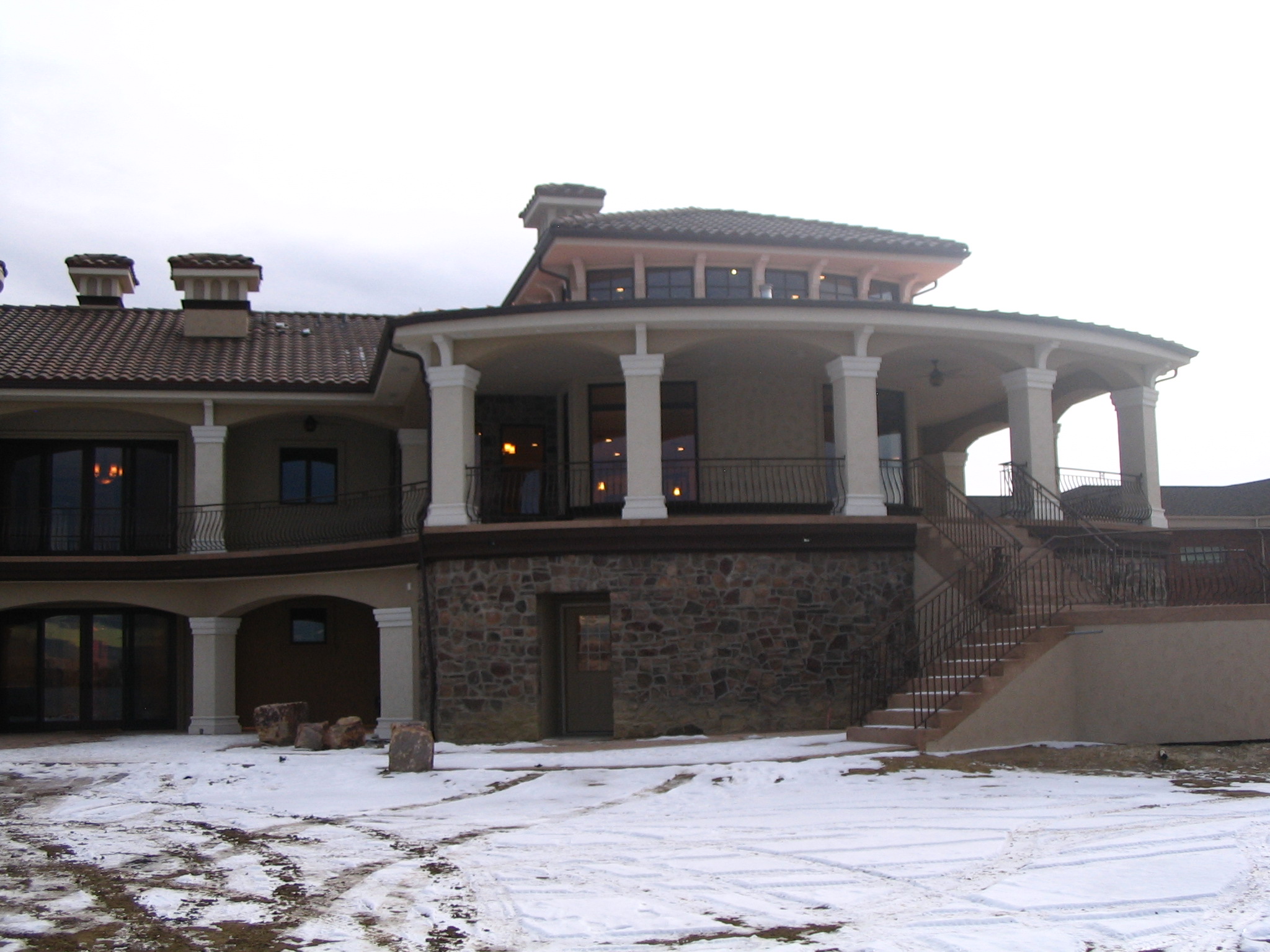Deck of this 4-Bedroom,7805 Sq Ft Plan -7805