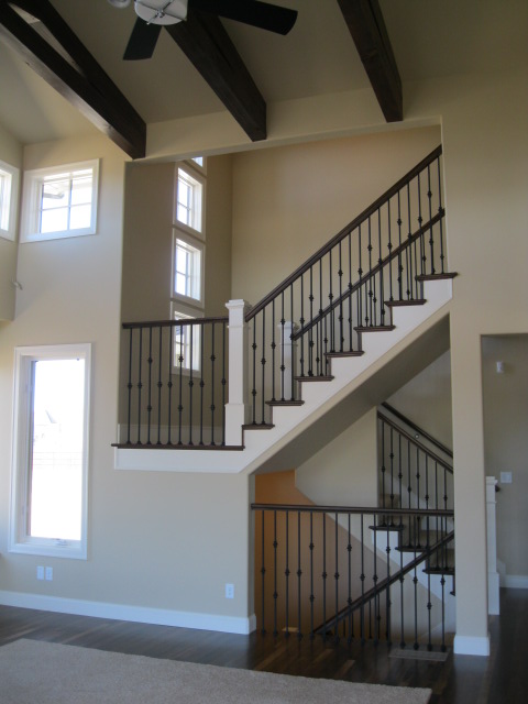 Stair case of this 4-Bedroom,3307 Sq Ft Plan -3307