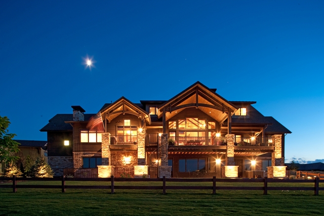 Home Exterior Photograph of this 5-Bedroom,7115 Sq Ft Plan -7115