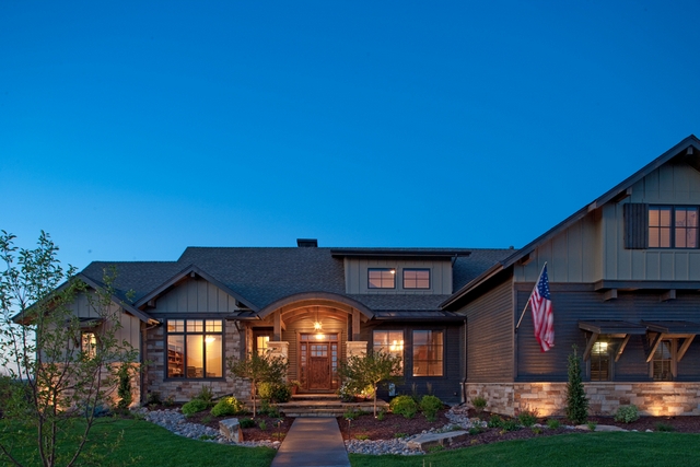Home Exterior Photograph of this 5-Bedroom,7115 Sq Ft Plan -7115