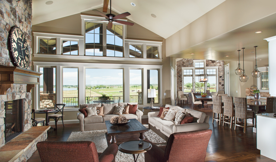 Great Room of this 4-Bedroom,3897 Sq Ft Plan -3897