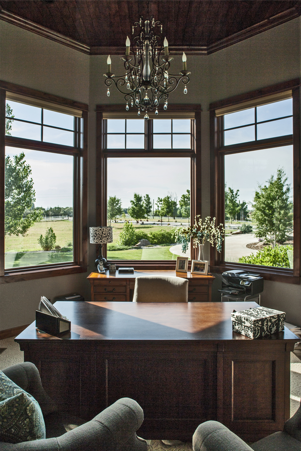 Home Office of this 4-Bedroom,5417 Sq Ft Plan -5417