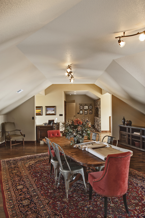 Home Office of this 4-Bedroom,5417 Sq Ft Plan -5417