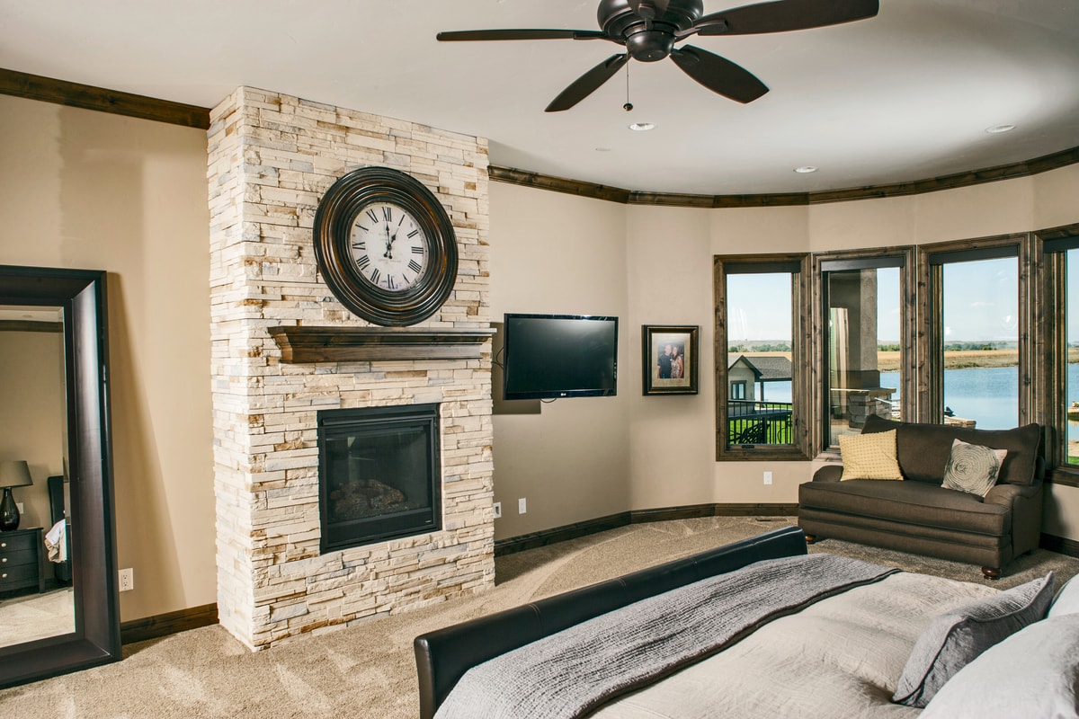 Master Bedroom of this 4-Bedroom,5449 Sq Ft Plan -5449