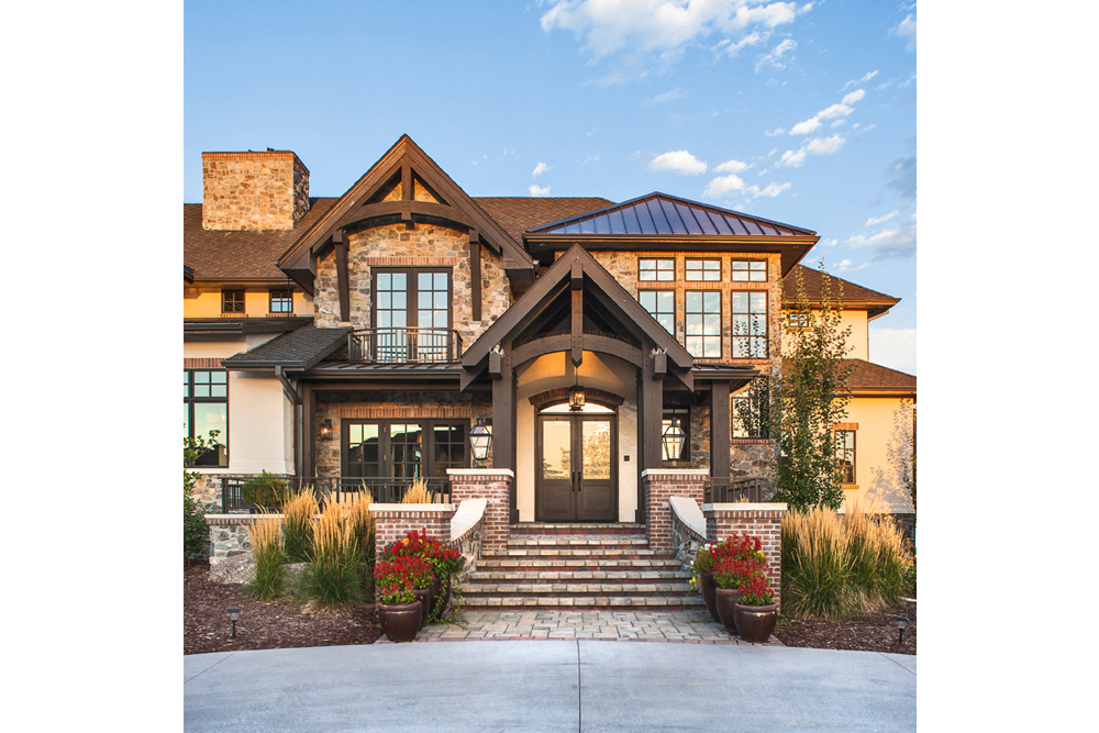 Front Door of this 5-Bedroom,6563 Sq Ft Plan -6563