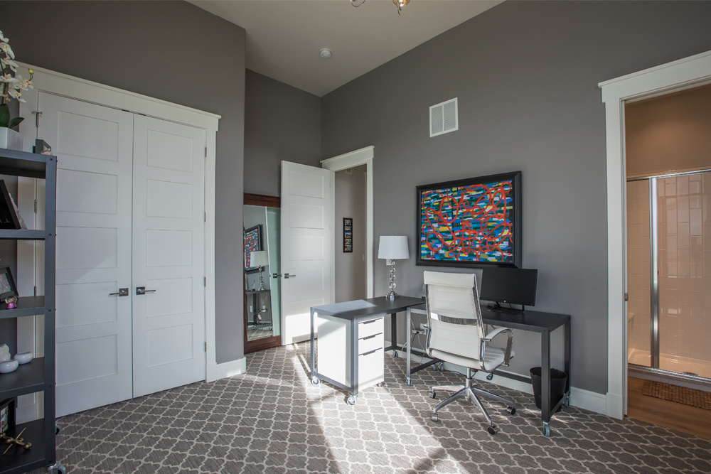 Home Office of this 2-Bedroom,2196 Sq Ft Plan -2196