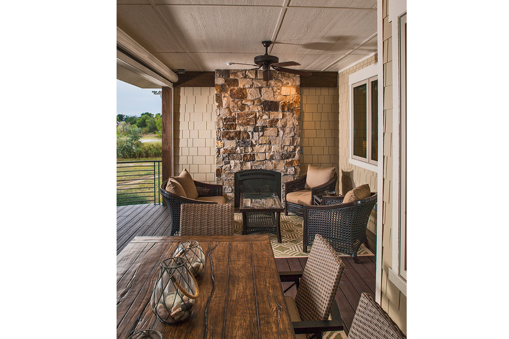 Patio of this 3-Bedroom, 3367 Sq Ft Plan - 161-1081