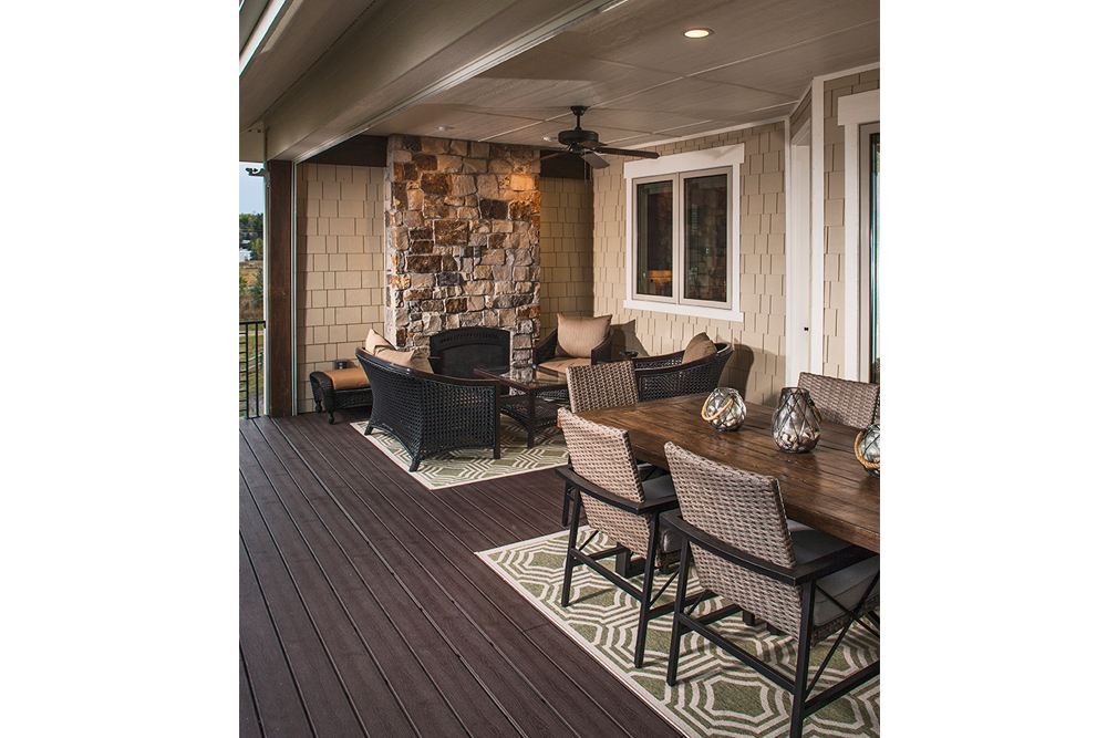 Patio of this 3-Bedroom, 3367 Sq Ft Plan - 161-1081