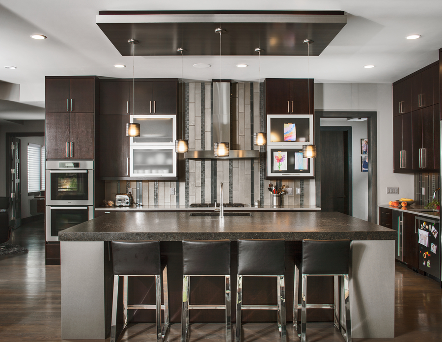 Kitchen: Kitchen Island of this 5-Bedroom,5170 Sq Ft Plan -161-1084