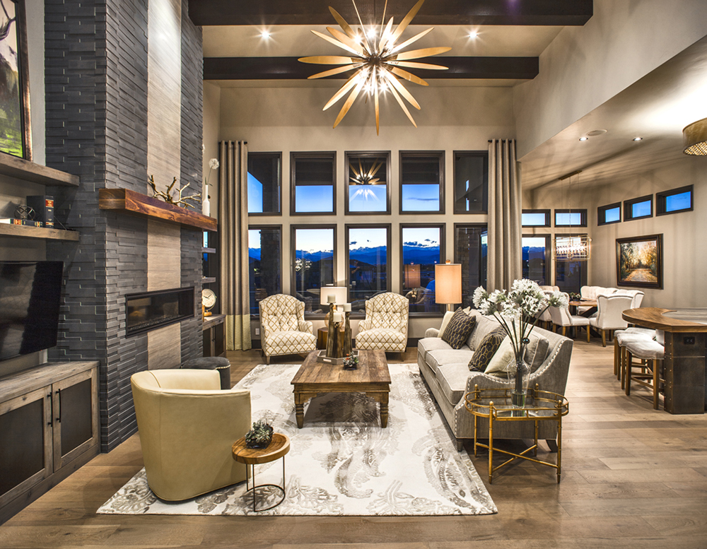 Great Room: Ceiling of this 4-Bedroom,2593 Sq Ft Plan -2593