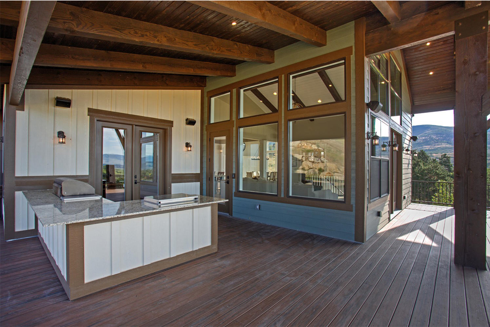 Deck of this 4-Bedroom,3757 Sq Ft Plan -3757