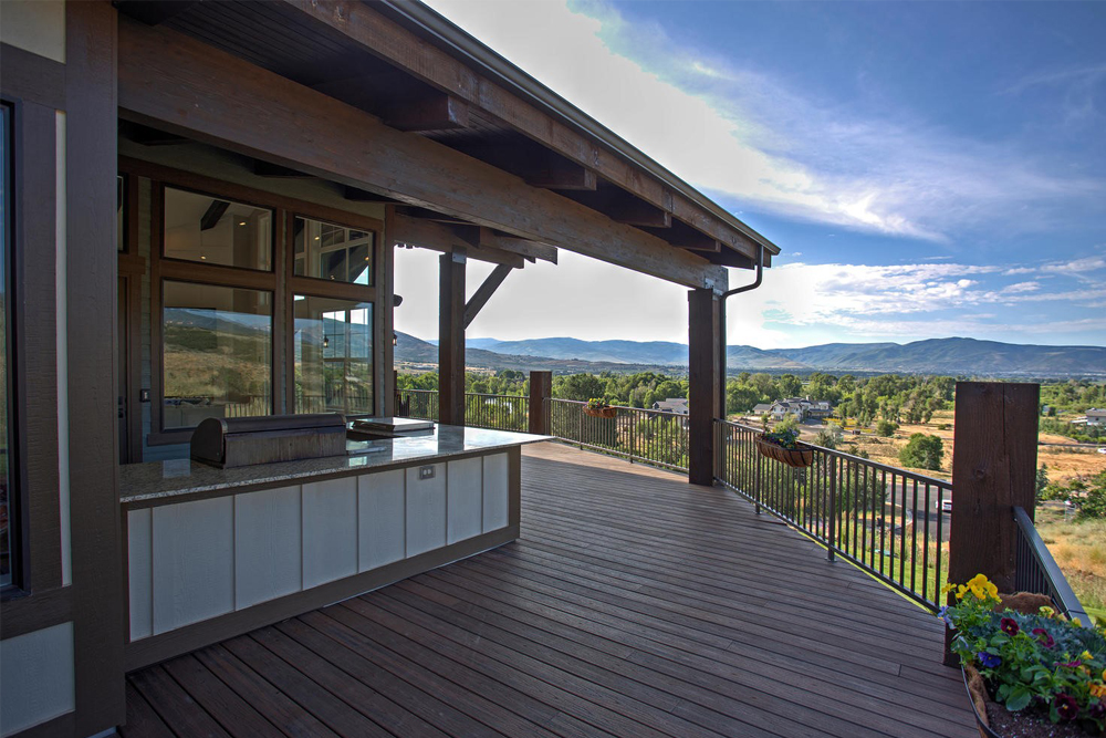 Deck of this 4-Bedroom,3757 Sq Ft Plan -3757