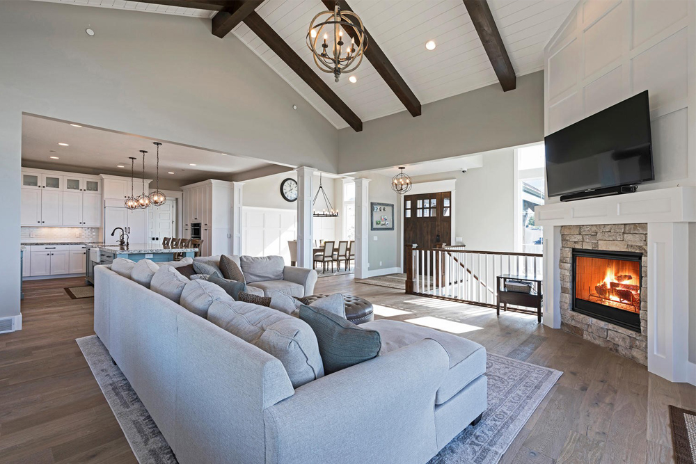 Great Room of this 4-Bedroom,3757 Sq Ft Plan -3757