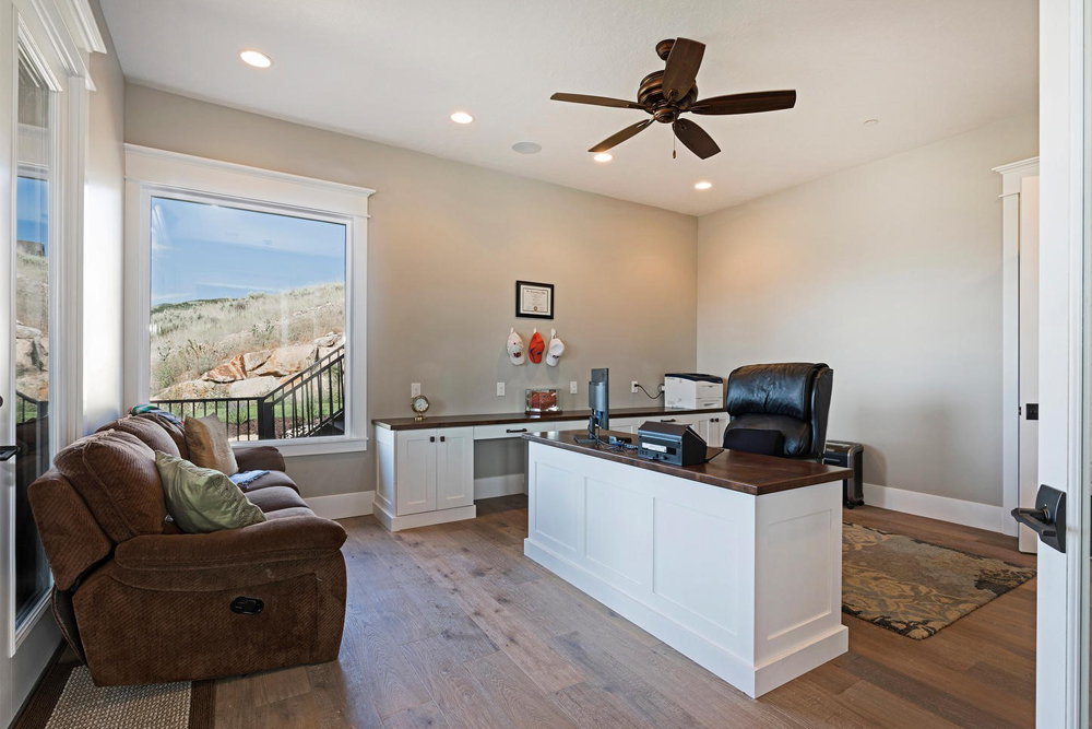 Home Office of this 4-Bedroom,3757 Sq Ft Plan -3757