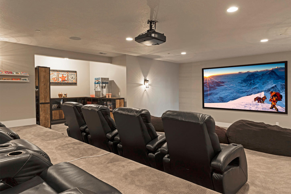 Media Room of this 4-Bedroom,3757 Sq Ft Plan -3757