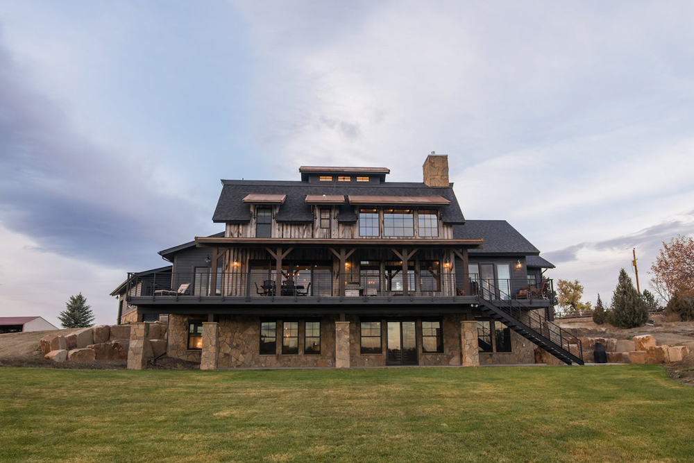 Rear View of this 3-Bedroom,3859 Sq Ft Plan -3859