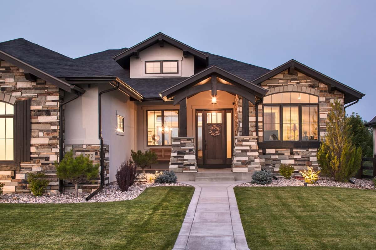 Front Door of this 4-Bedroom,2422 Sq Ft Plan -2422