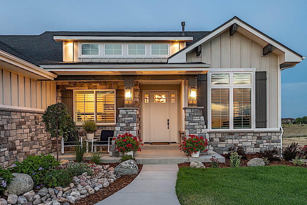 Front Door of this 3-Bedroom,2442 Sq Ft Plan -2442