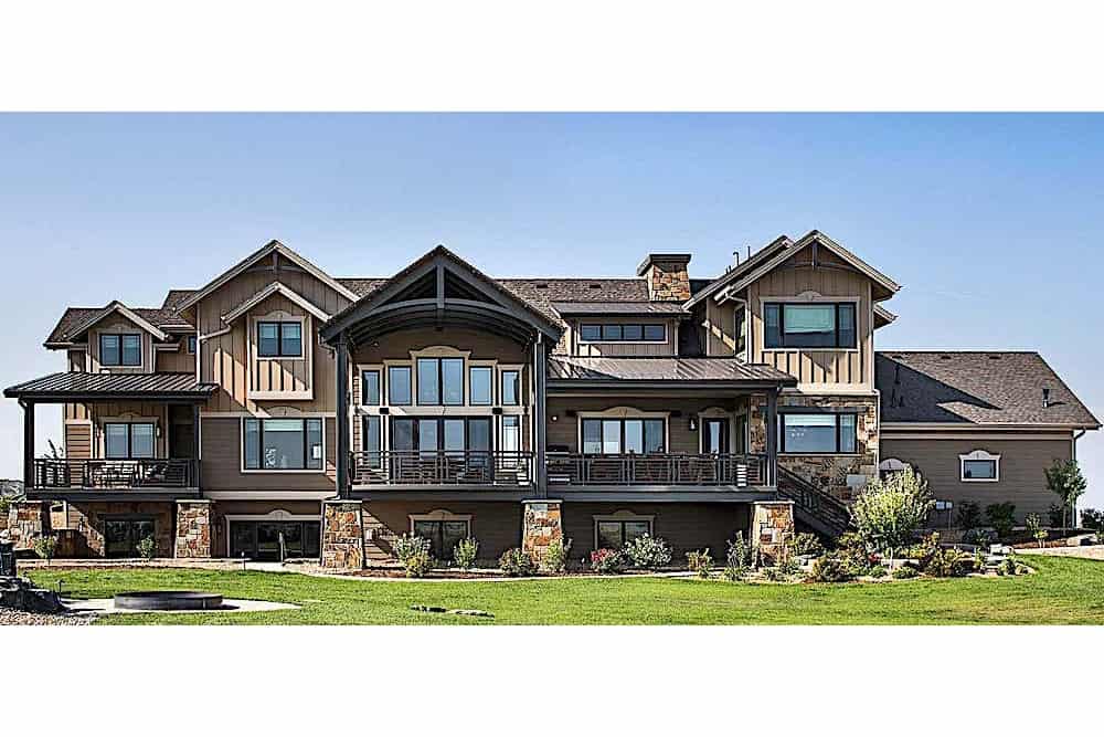 Home Exterior Photograph of this 4-Bedroom,4917 Sq Ft Plan -4917