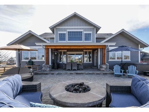 Rear View of this 5-Bedroom,3307 Sq Ft Plan -3307