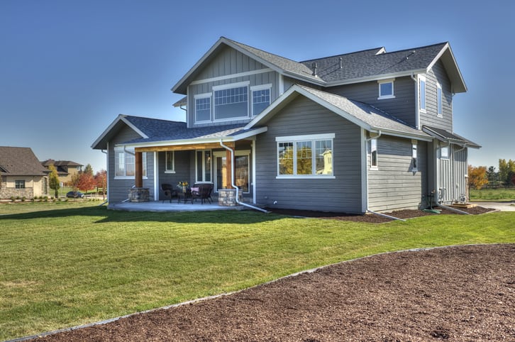 Rear View of this 5-Bedroom,3307 Sq Ft Plan -3307