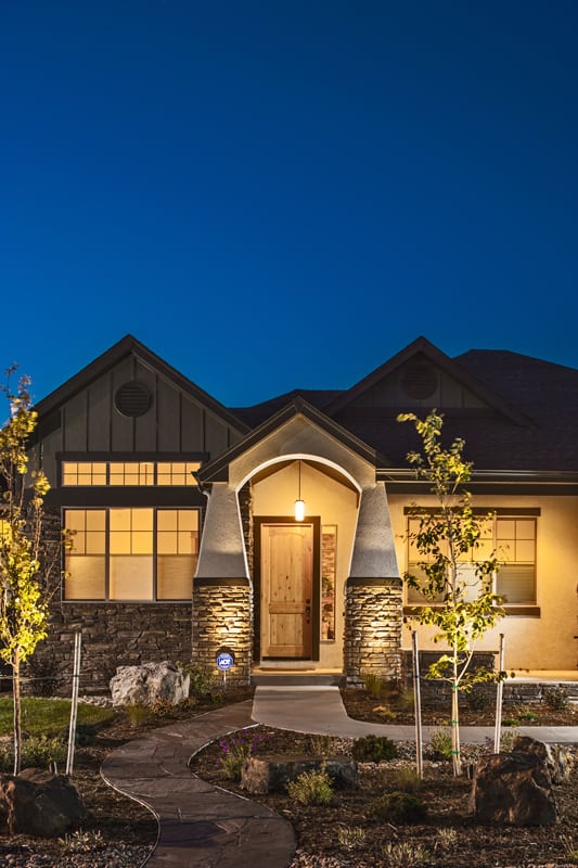 Home at Night of this 3-Bedroom,2350 Sq Ft Plan -2350