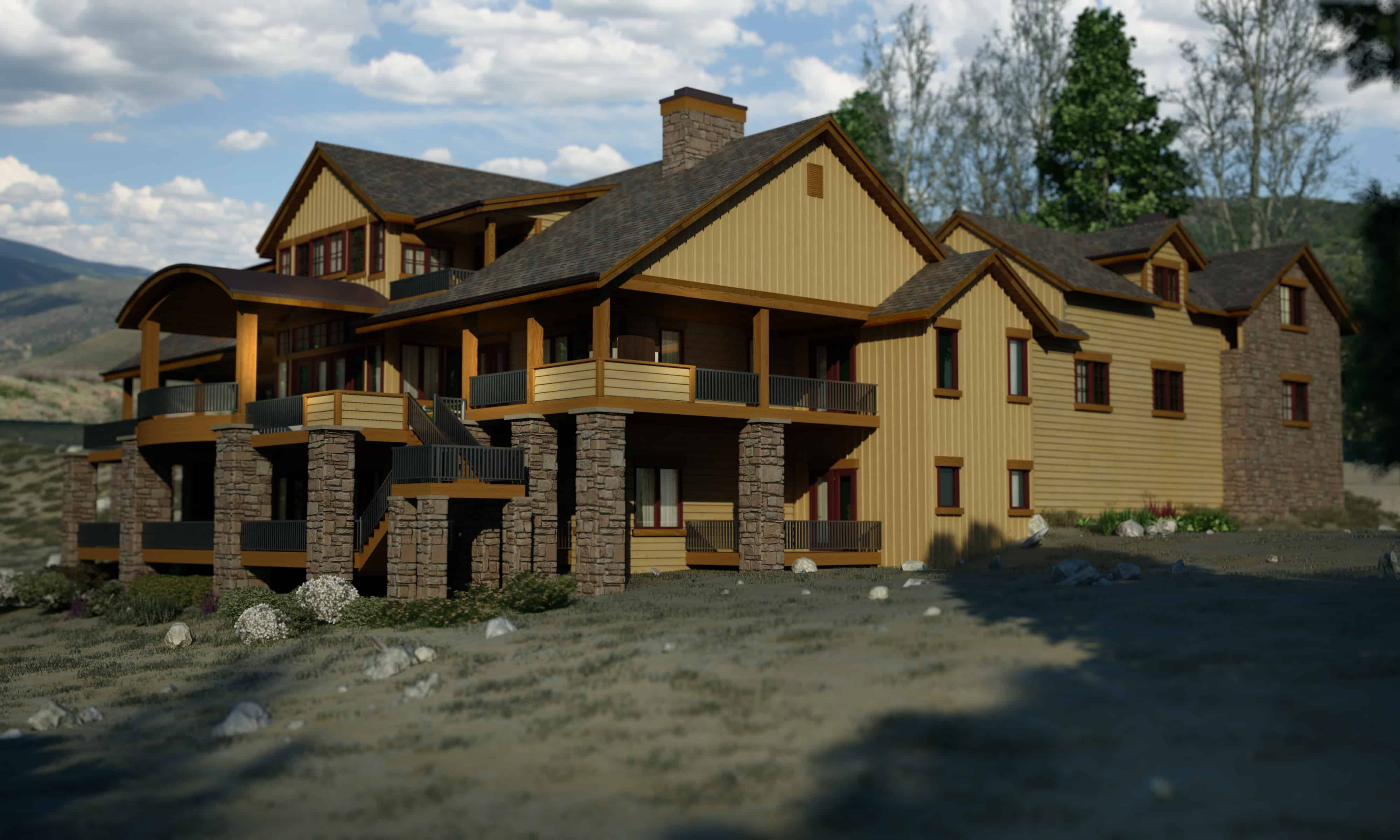 Left Side View of this 3-Bedroom,5935 Sq Ft Plan -5935