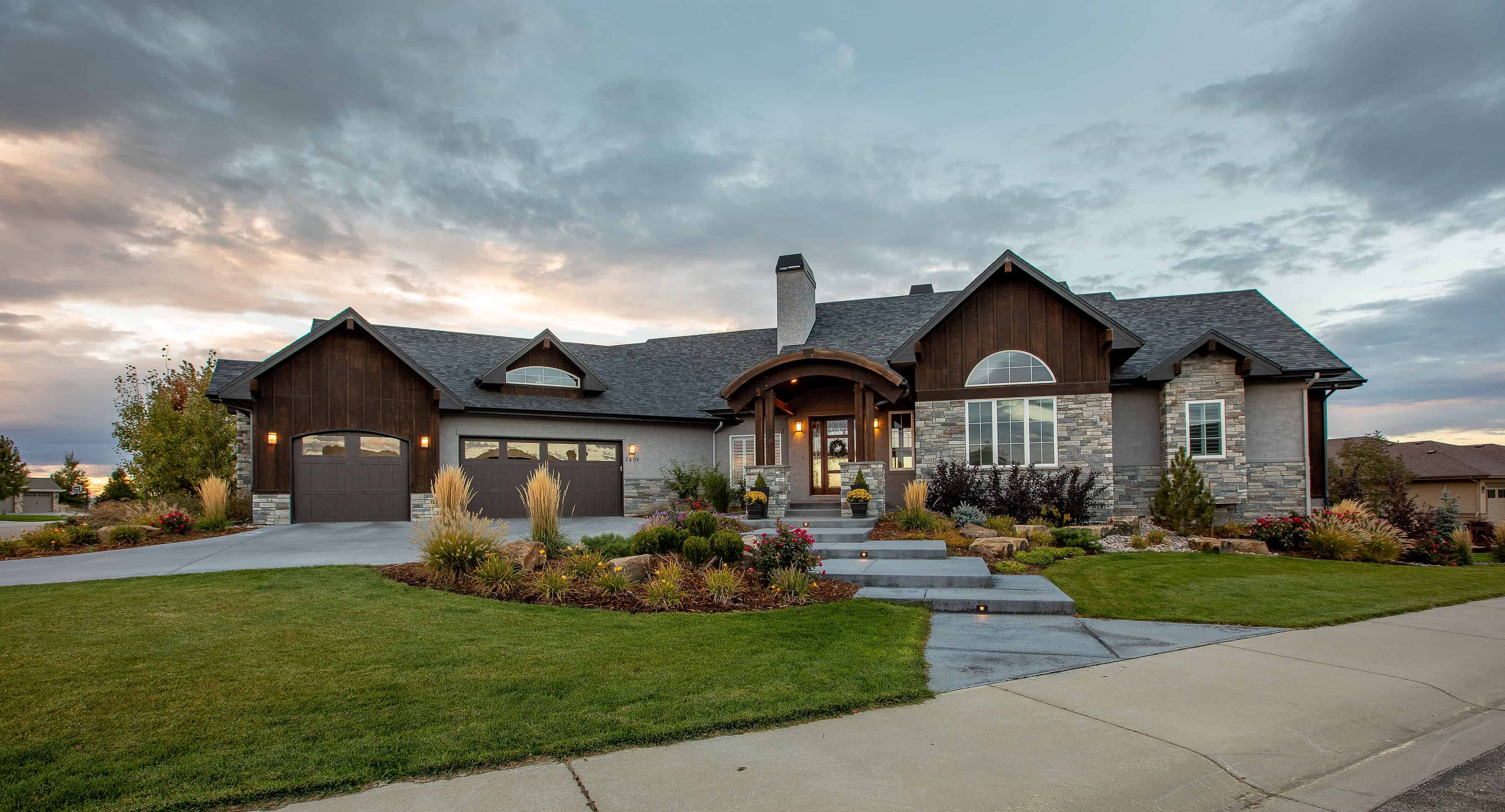 Front View of this 2-Bedroom,3526 Sq Ft Plan -161-1118