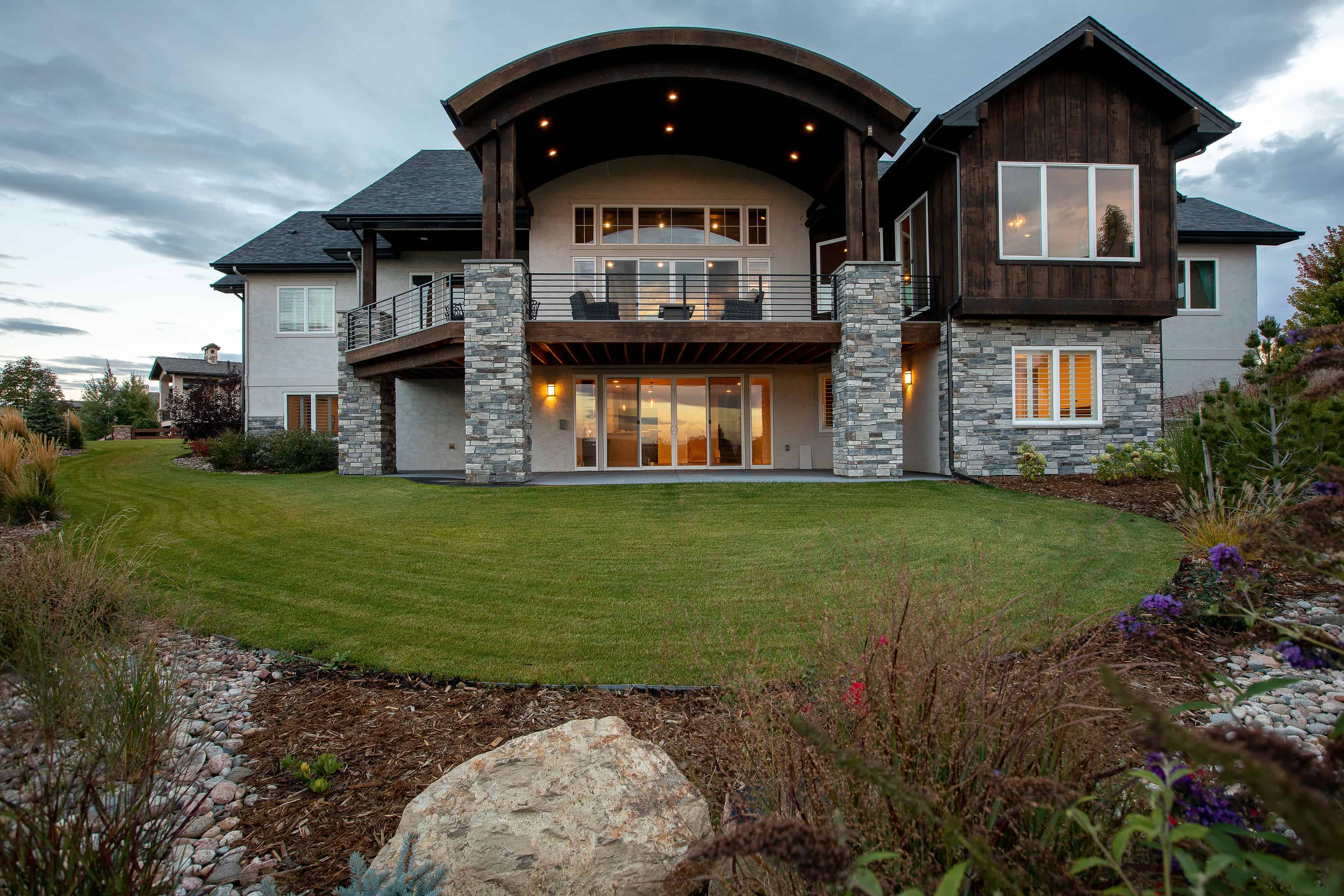 Rear View of this 2-Bedroom,3526 Sq Ft Plan -161-1118