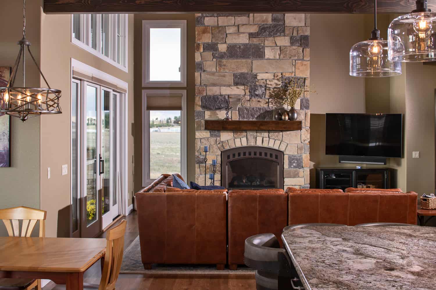 Family Room of this 3-Bedroom,3548 Sq Ft Plan -161-1123
