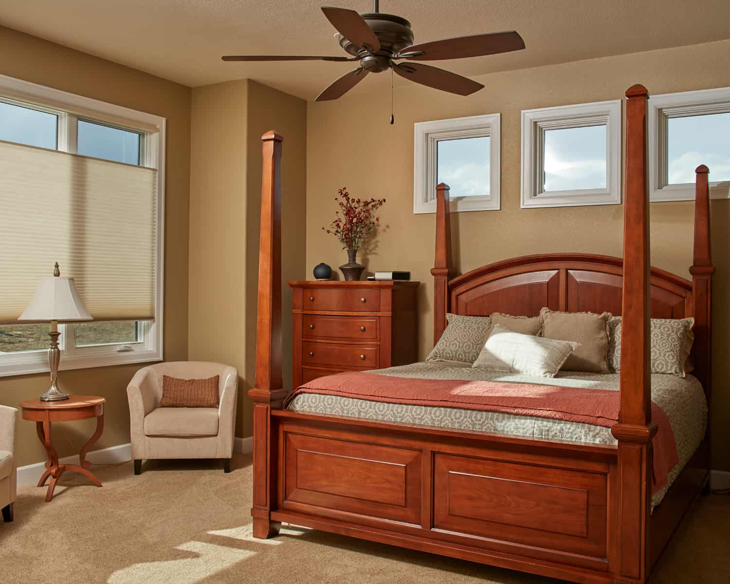 Master Bedroom of this 3-Bedroom,3548 Sq Ft Plan -161-1123