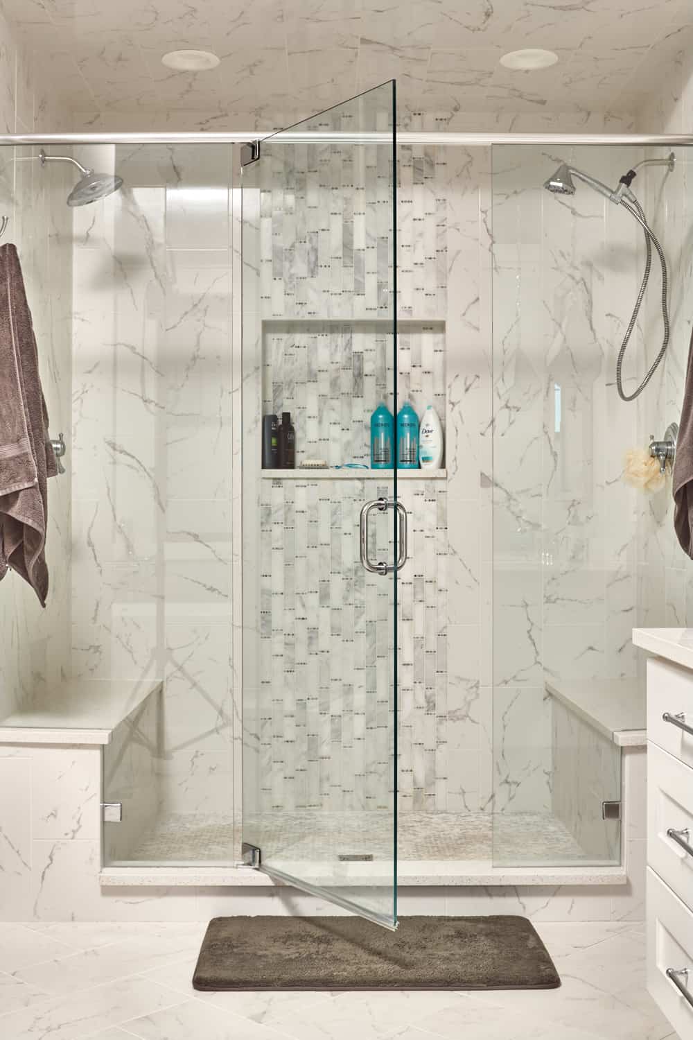Master Bathroom: Shower of this 4-Bedroom,3237 Sq Ft Plan -161-1124