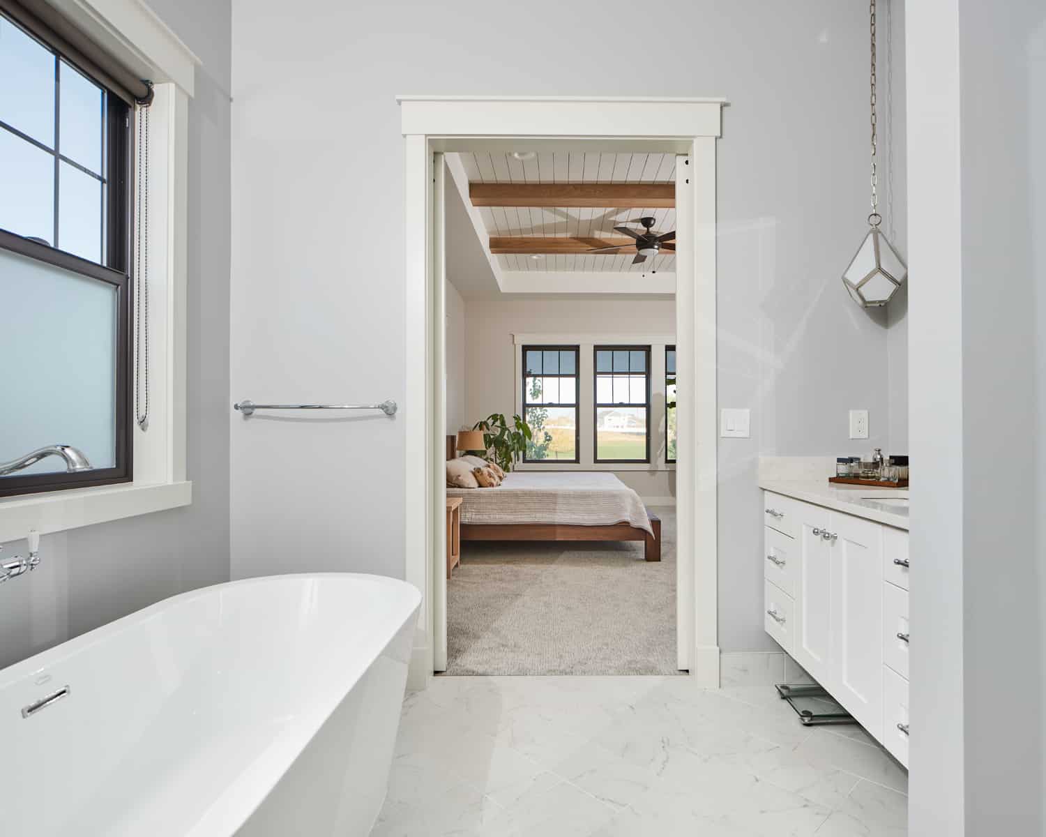 Master Bathroom: Tub of this 4-Bedroom,3237 Sq Ft Plan -161-1124