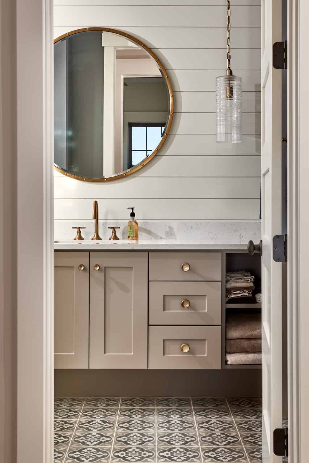 Master Bathroom: Sink/Vanity of this 4-Bedroom,3237 Sq Ft Plan -161-1124