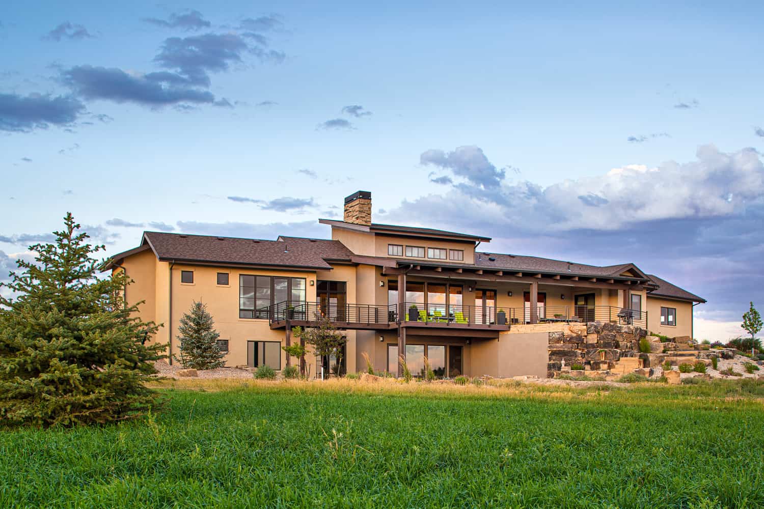 Rear View of this 3-Bedroom,2658 Sq Ft Plan -161-1125