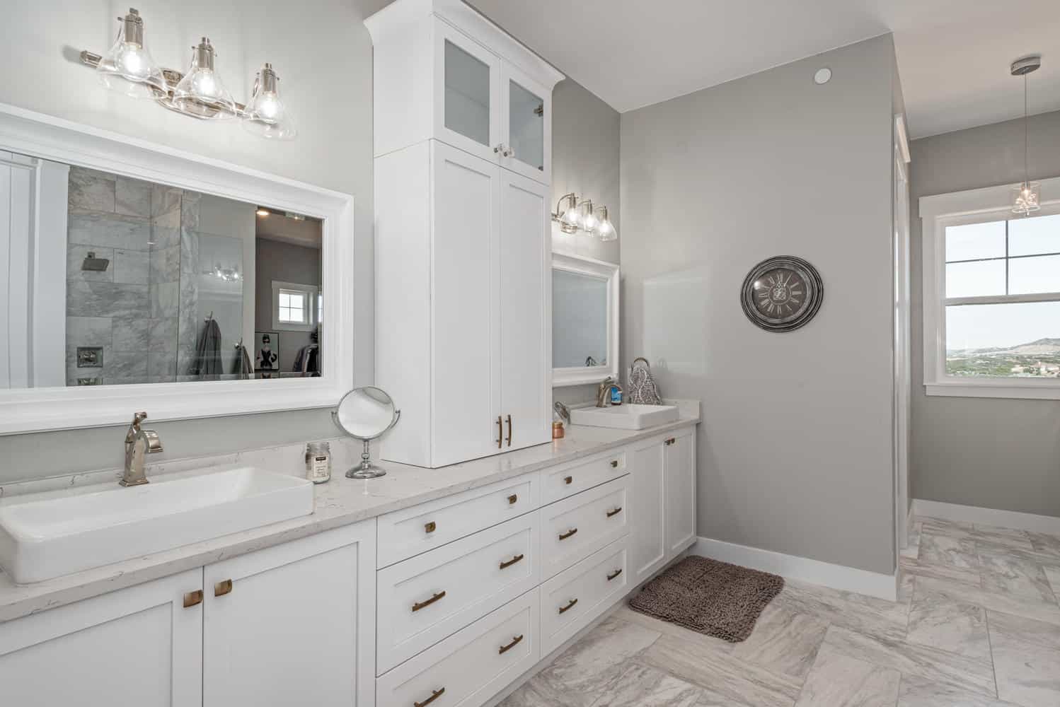 Master Bathroom: Sink/Vanity of this 1-Bedroom,2744 Sq Ft Plan -161-1126