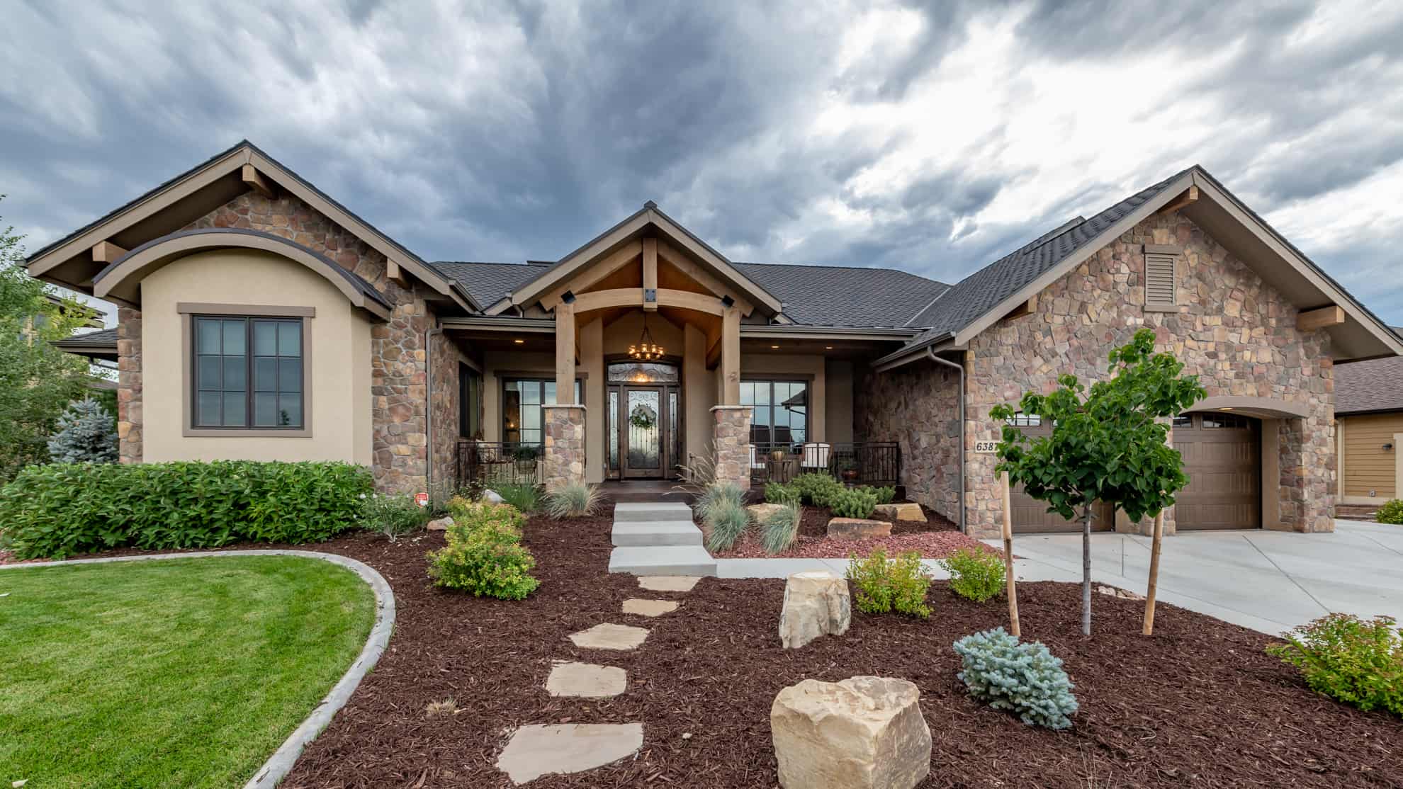 Front View of this 2-Bedroom,2861 Sq Ft Plan -161-1127