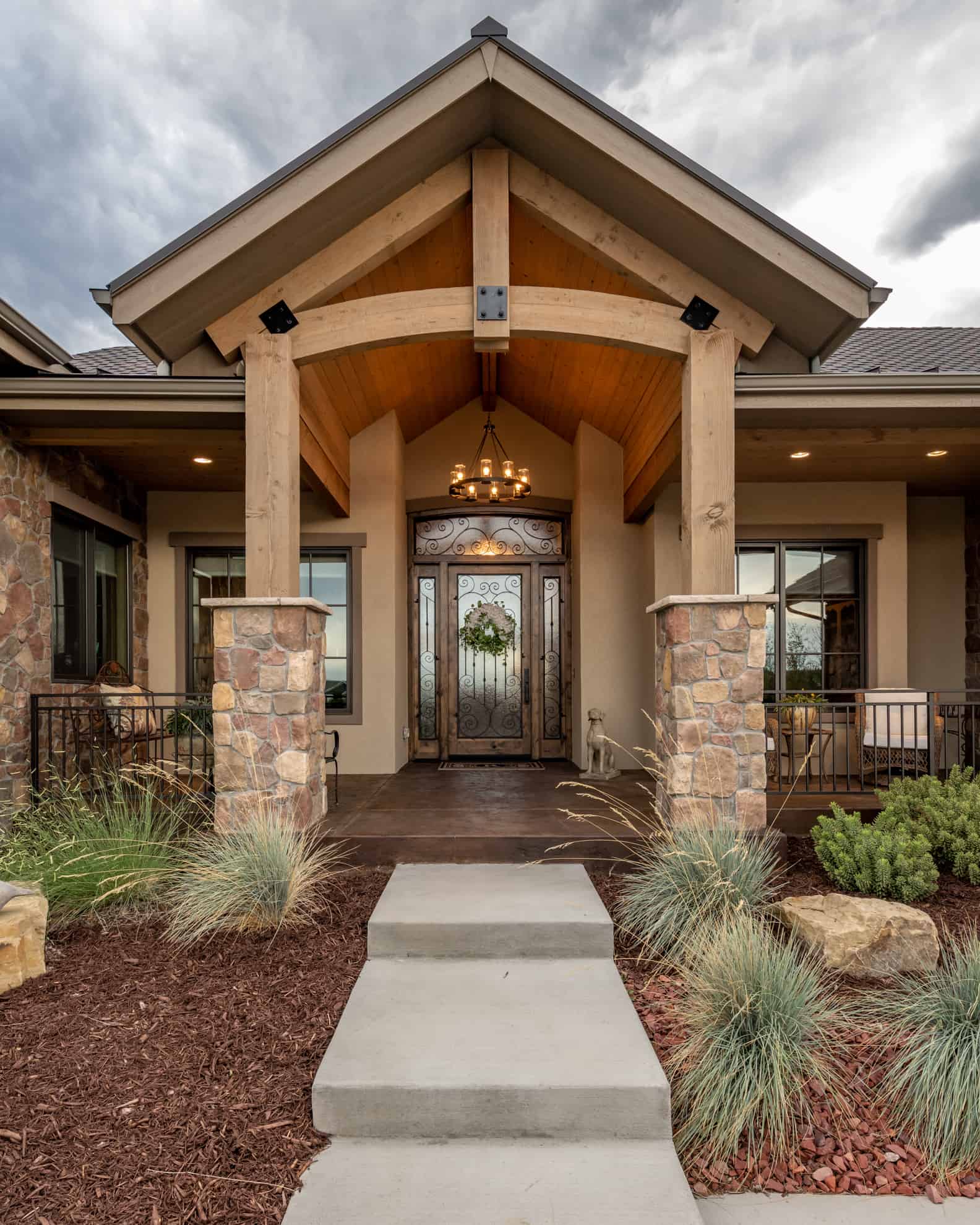 Front View of this 2-Bedroom,2861 Sq Ft Plan -161-1127