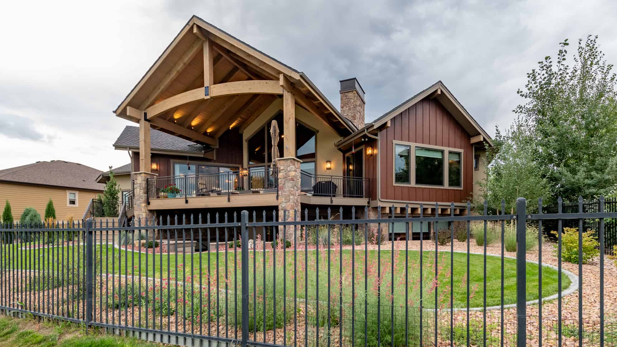 Side View of this 2-Bedroom,2861 Sq Ft Plan -161-1127