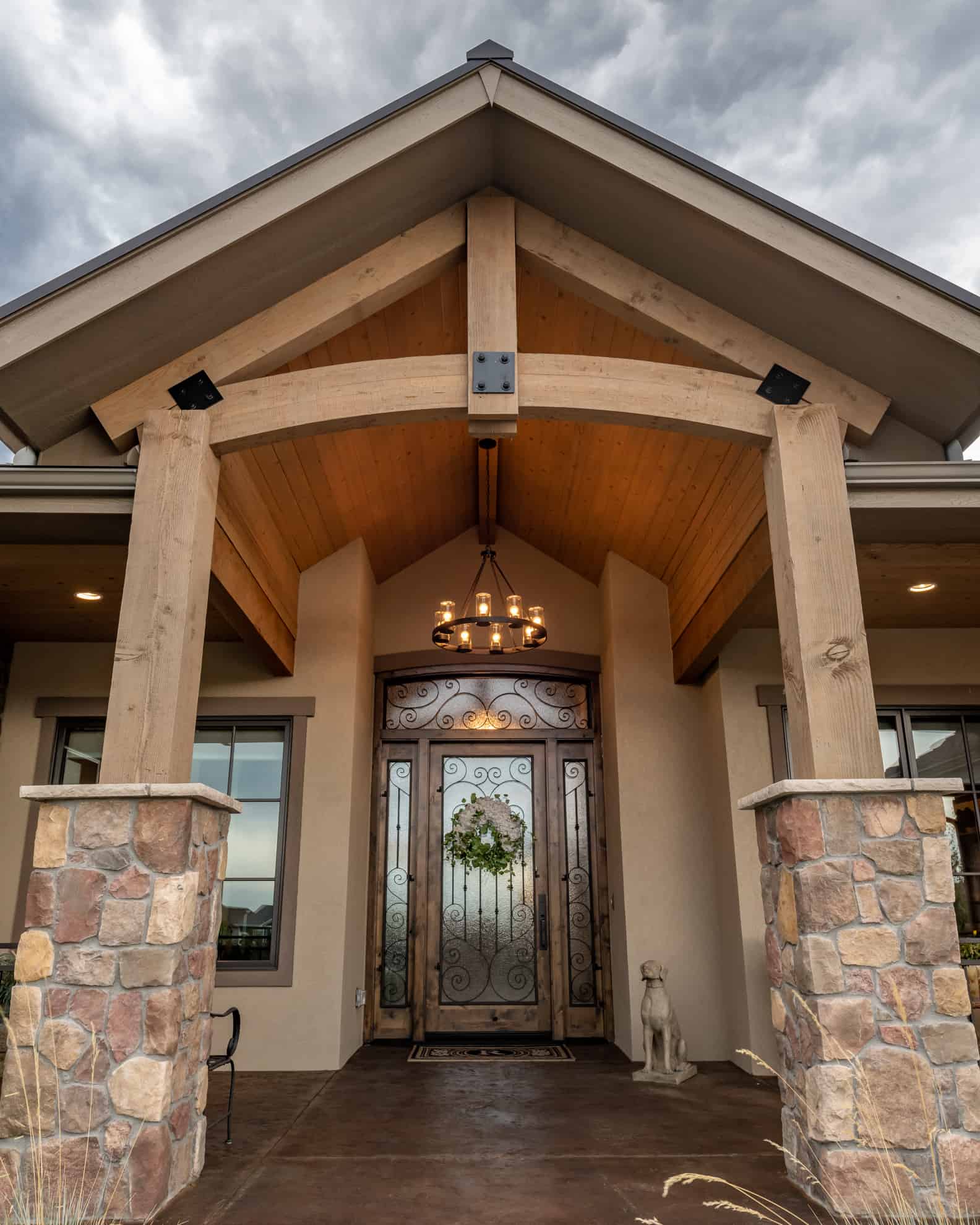 Front View of this 2-Bedroom,2861 Sq Ft Plan -161-1127