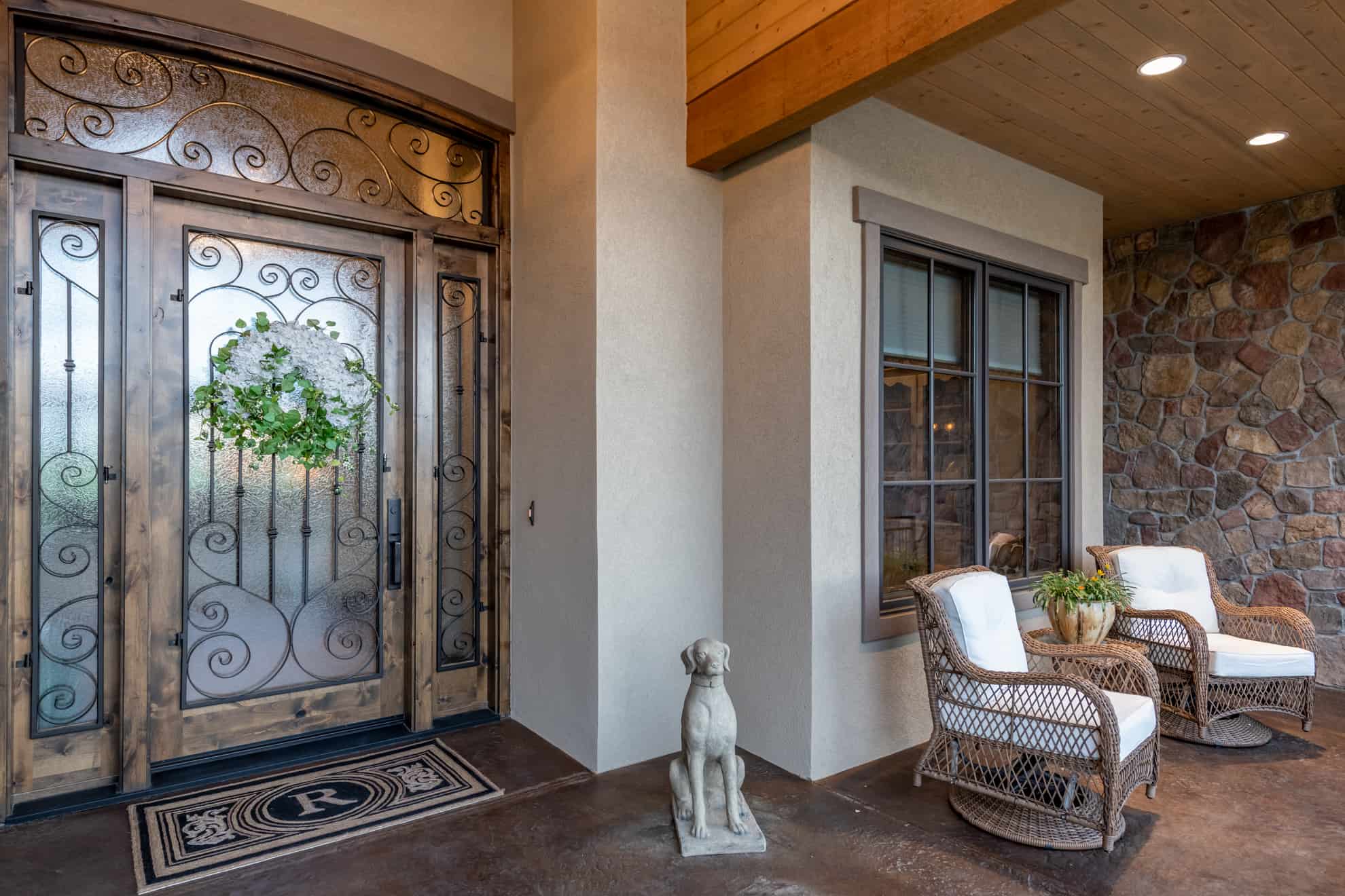 Porch of this 2-Bedroom,2861 Sq Ft Plan -161-1127