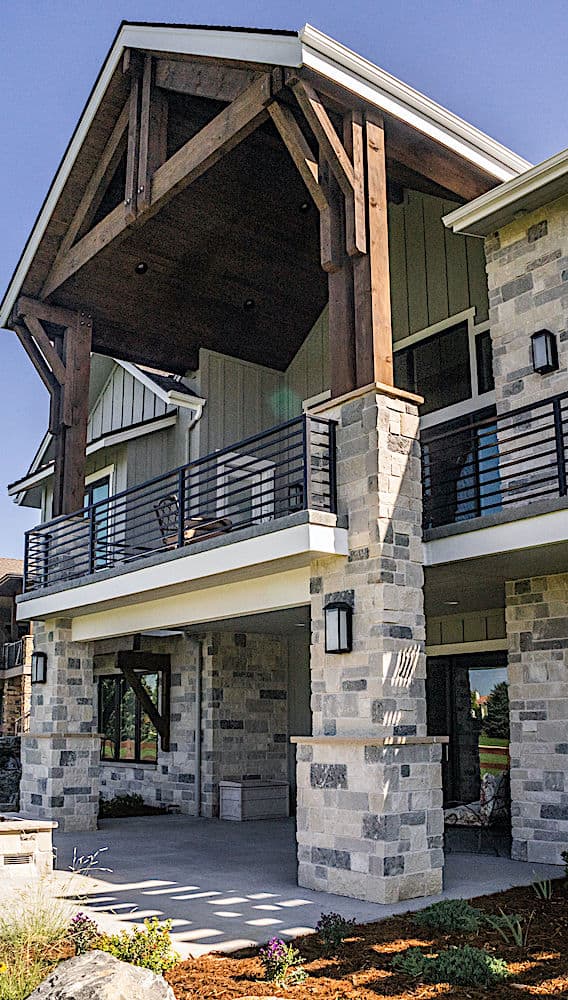 Rear View of this 2-Bedroom,3082 Sq Ft Plan -161-1129
