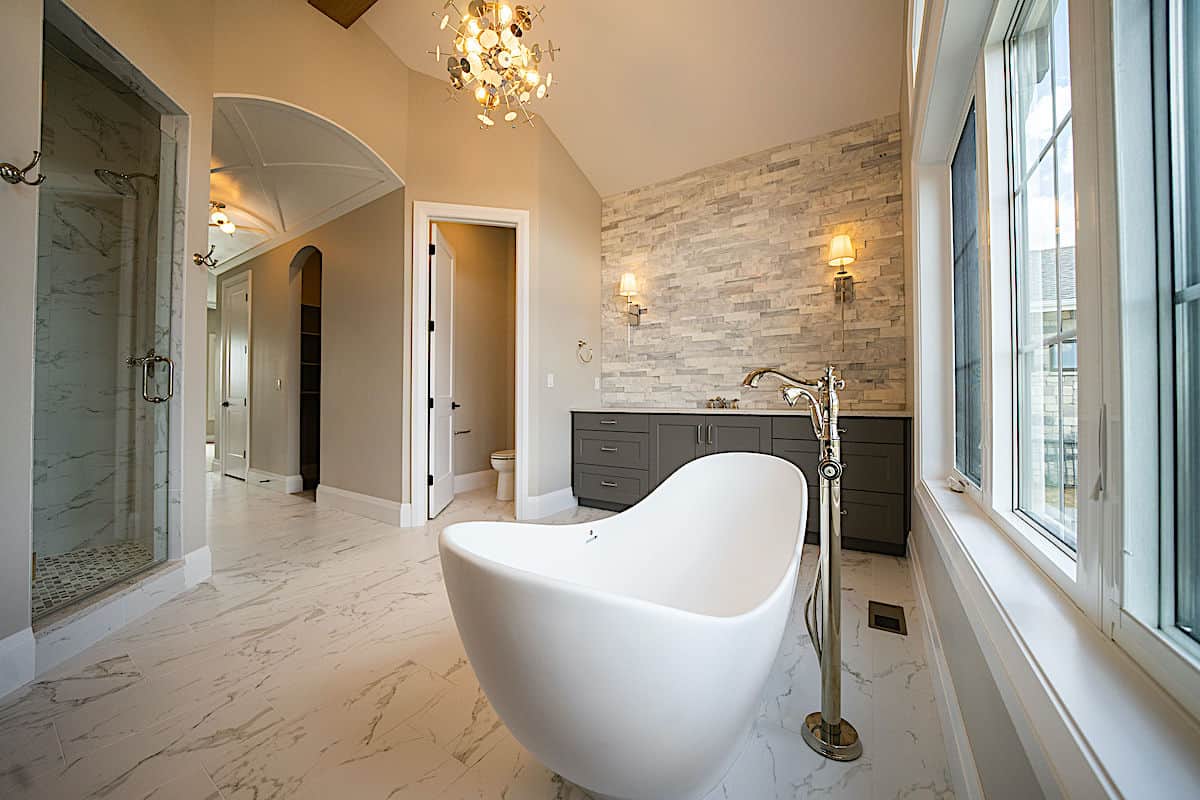 Master Bathroom of this 2-Bedroom,2775 Sq Ft Plan -161-1136