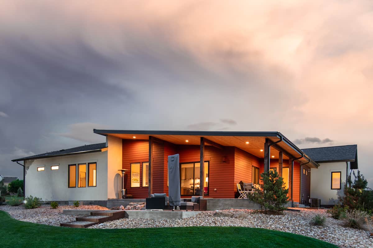 Rear View of this 3-Bedroom,2497 Sq Ft Plan -161-1138